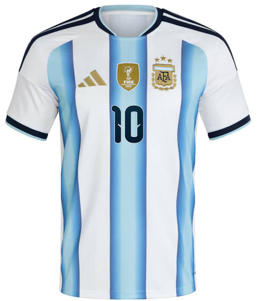 Argentina Messi #10 World Cup Home Jersey