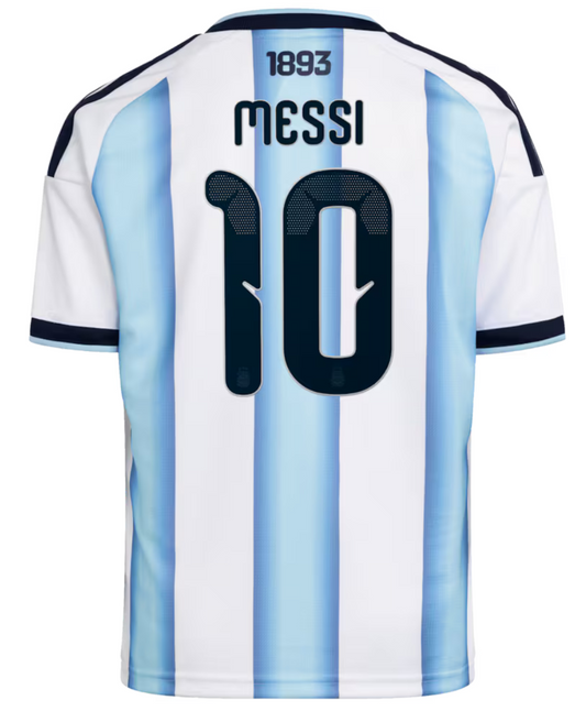 Argentina Messi #10 World Cup Home Jersey
