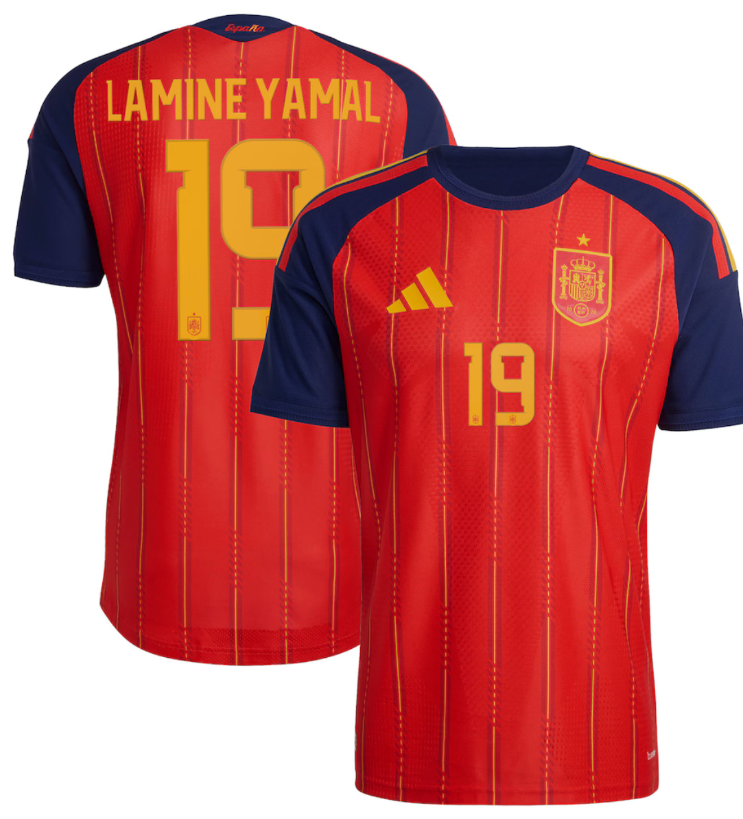 Spain Yamal #19 World Cup Adult Jersey